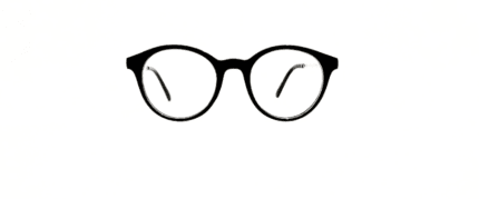 Armazón para lentes inyectado realizado en poliamida, con bisagras en acero inoxidable y patillas resistentes. Los armazones para lentes vienen con estuche.